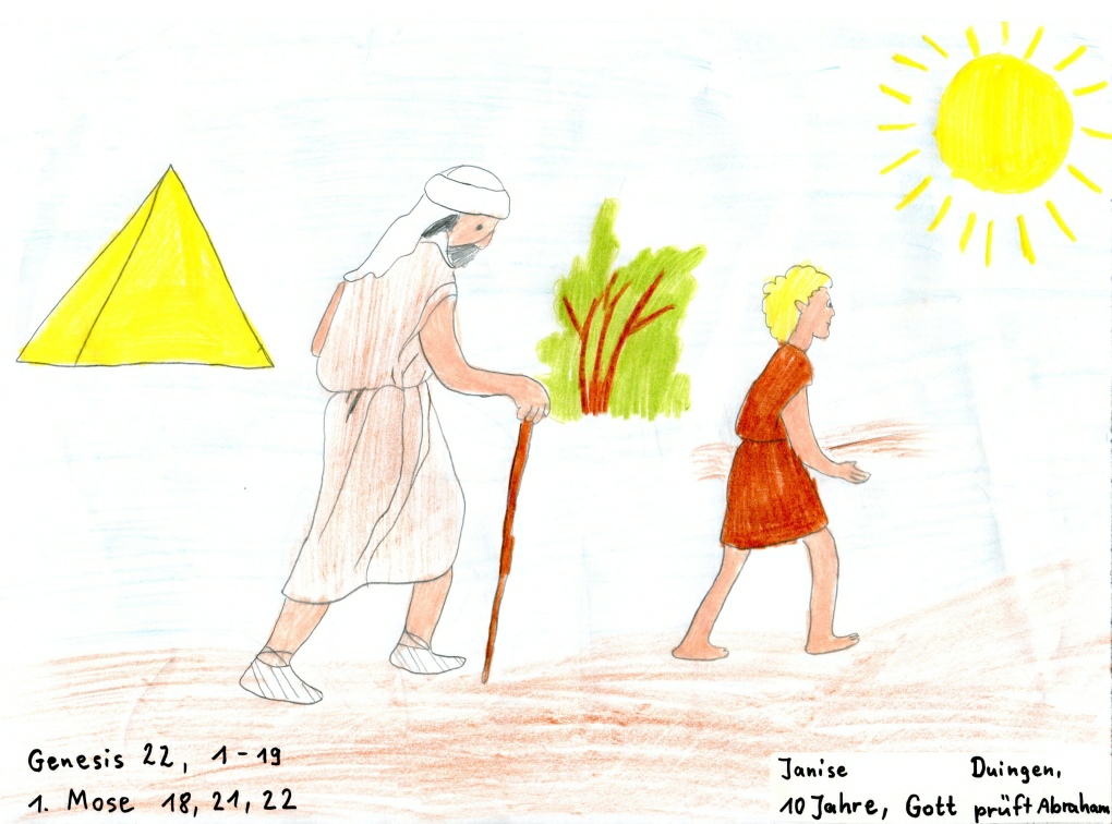 Gott pr�ft Abraham