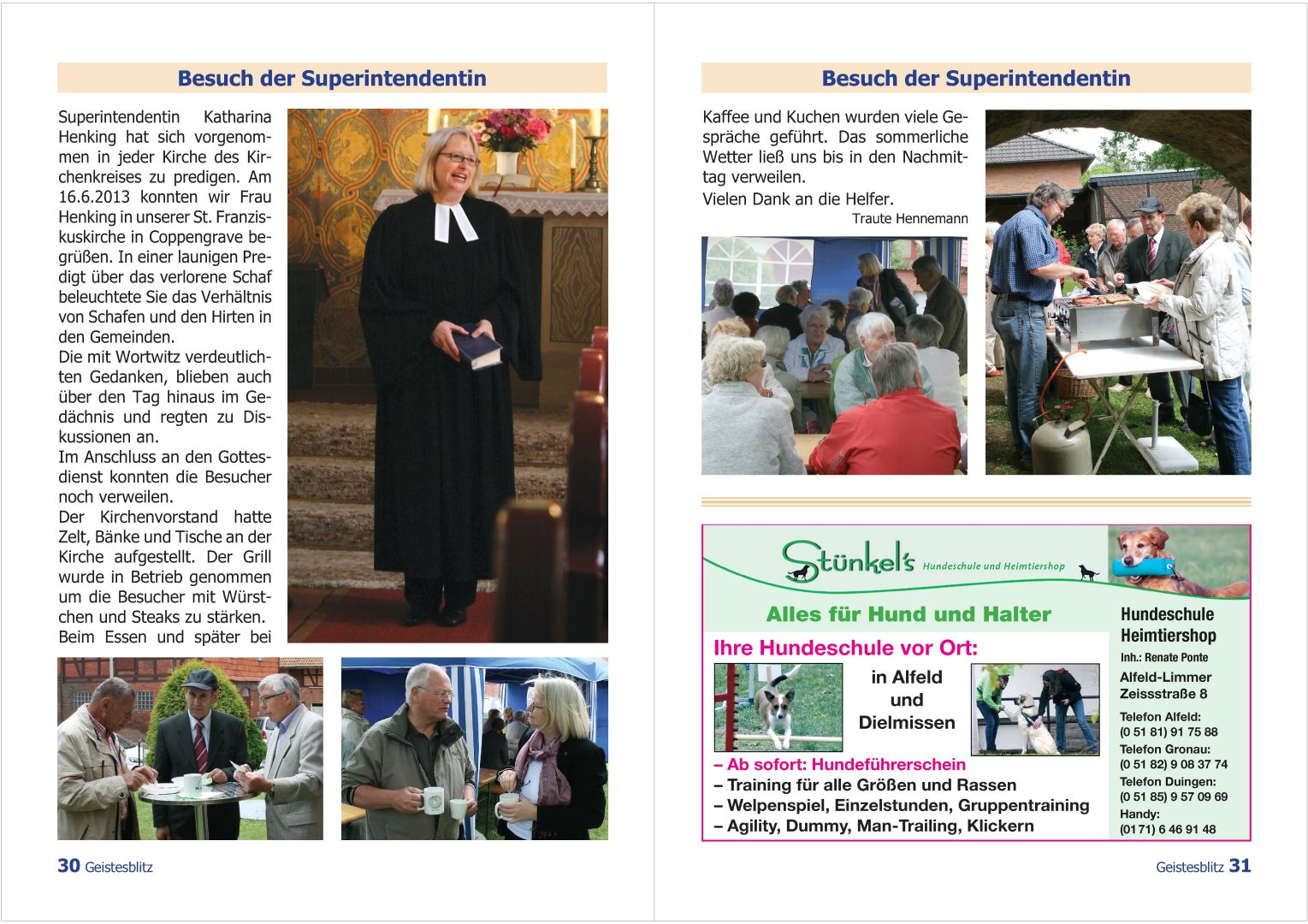 Gemeindebrief September - November 2013