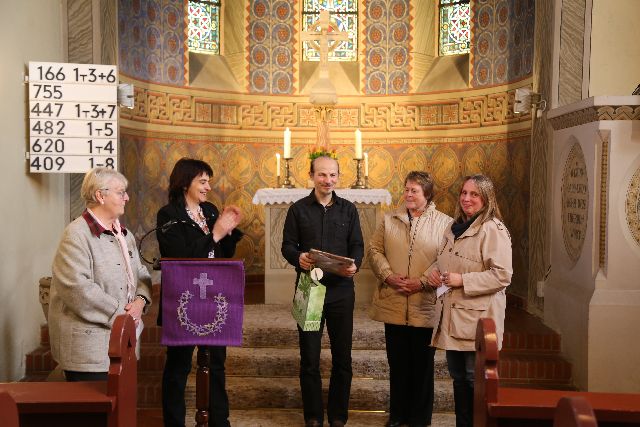 Petr Chrastina: 10 jähriges Jubiläum als Organist und Chorleiter