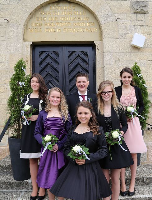 Konfirmation in der St. Franziskuskirche in Coppengrave