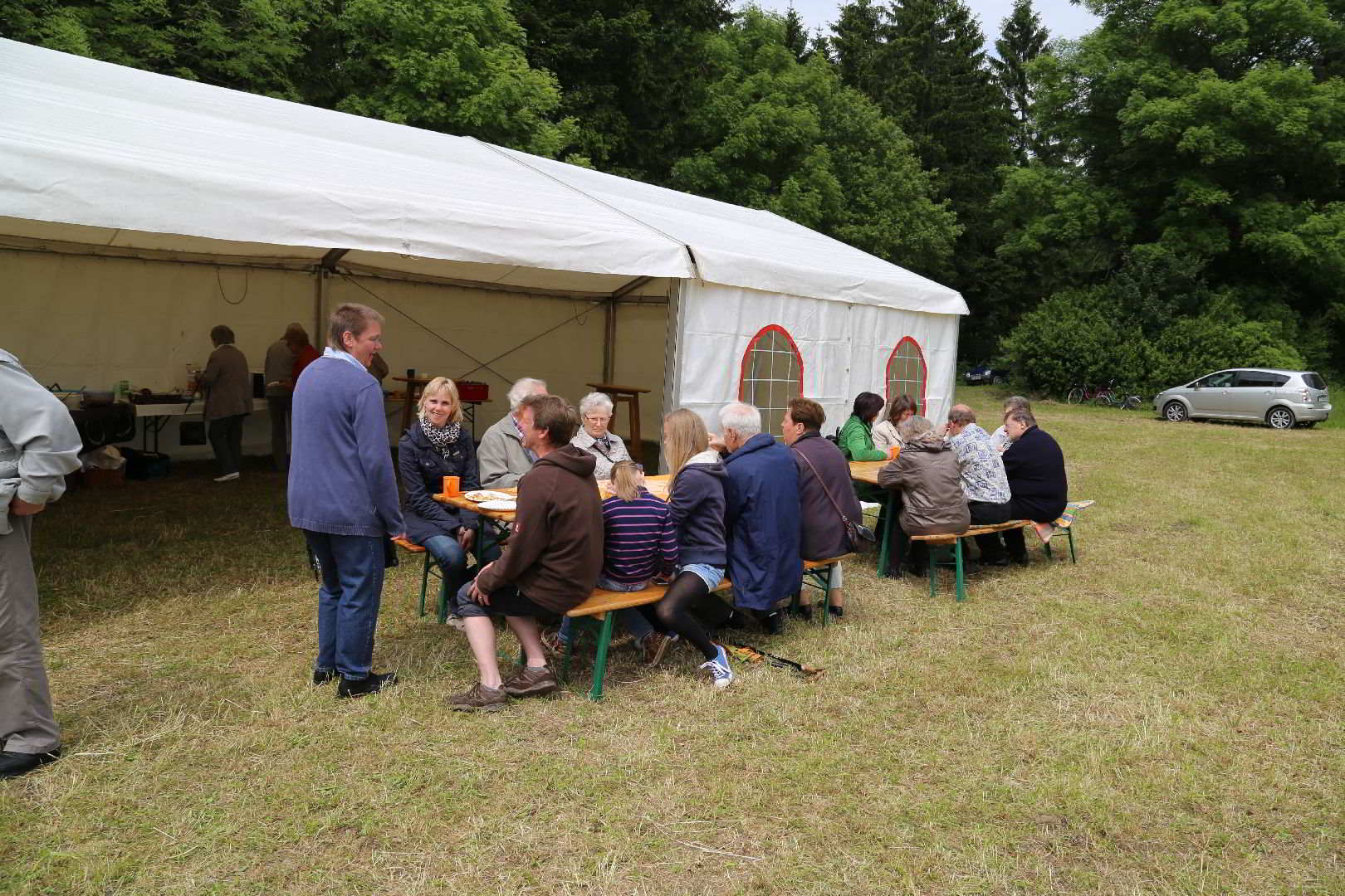 Waldgottesdienst in Fölziehausen