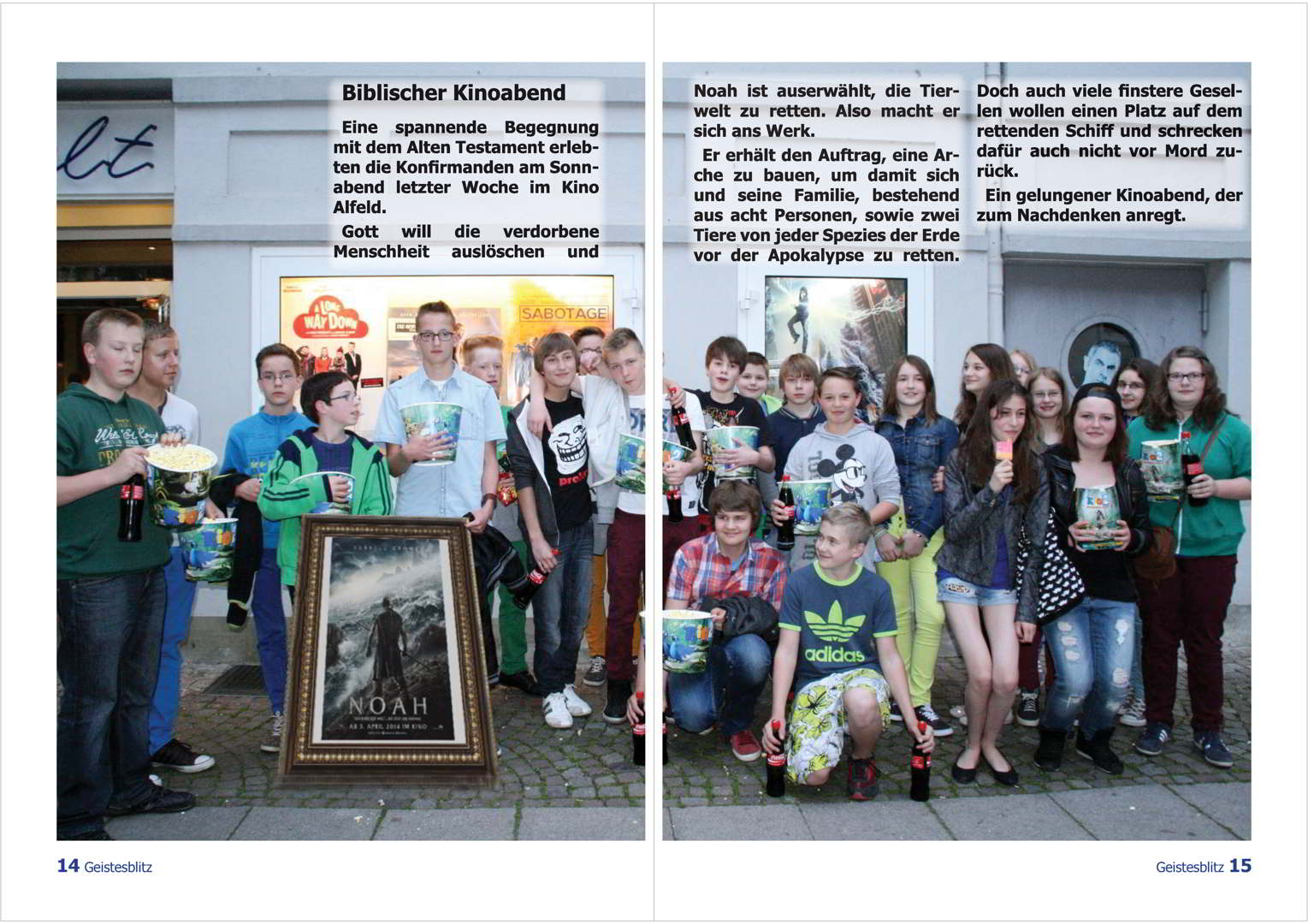 Gemeindebrief Juni - August 2014