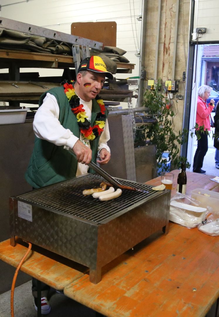 Public Viewing Deutschland Ghana in Weenzen