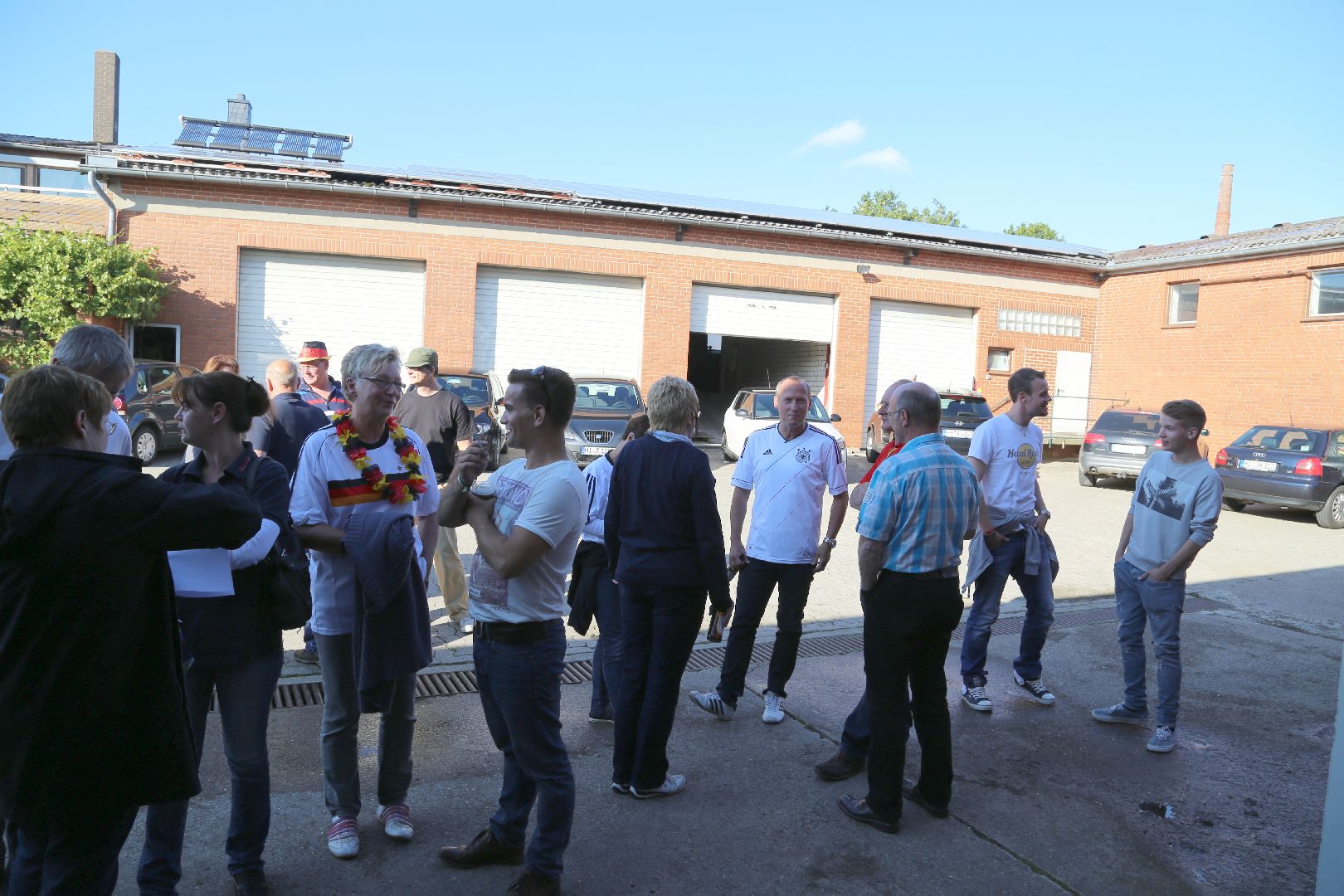 Public Viewing Deutschland - USA in Weenzen