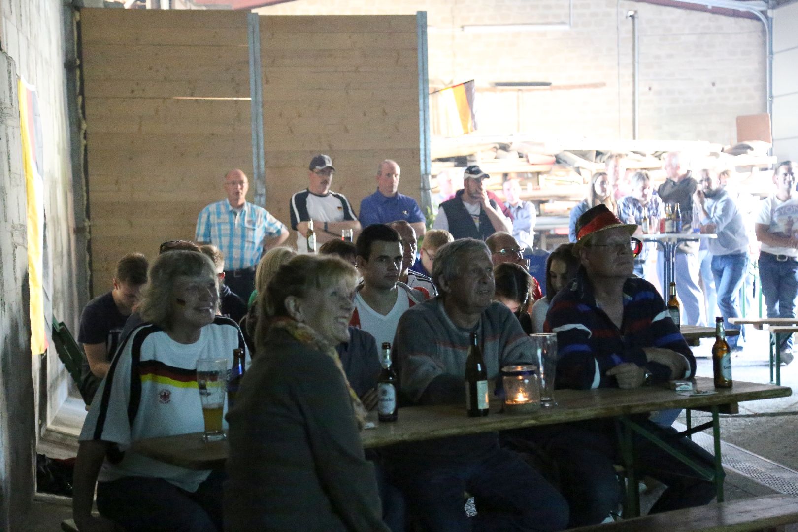 Public Viewing Deutschland - USA in Weenzen