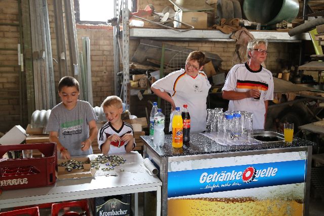 Viertelfinale Deutschland : Frankreich in Weenzen