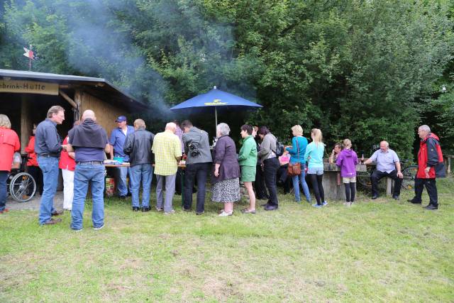 Freiluftgottesdienst an der Milchbrinkhütte in Capellenhagen