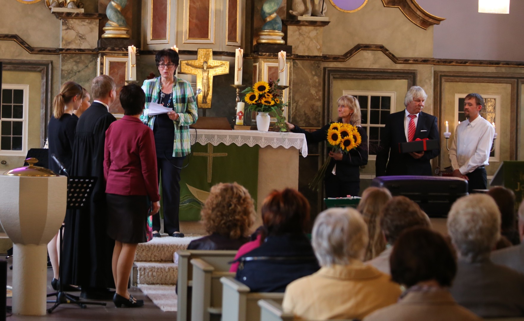 Verabschiedung von Pastor Pasewark in der St. Katharinenkirche in Duingen