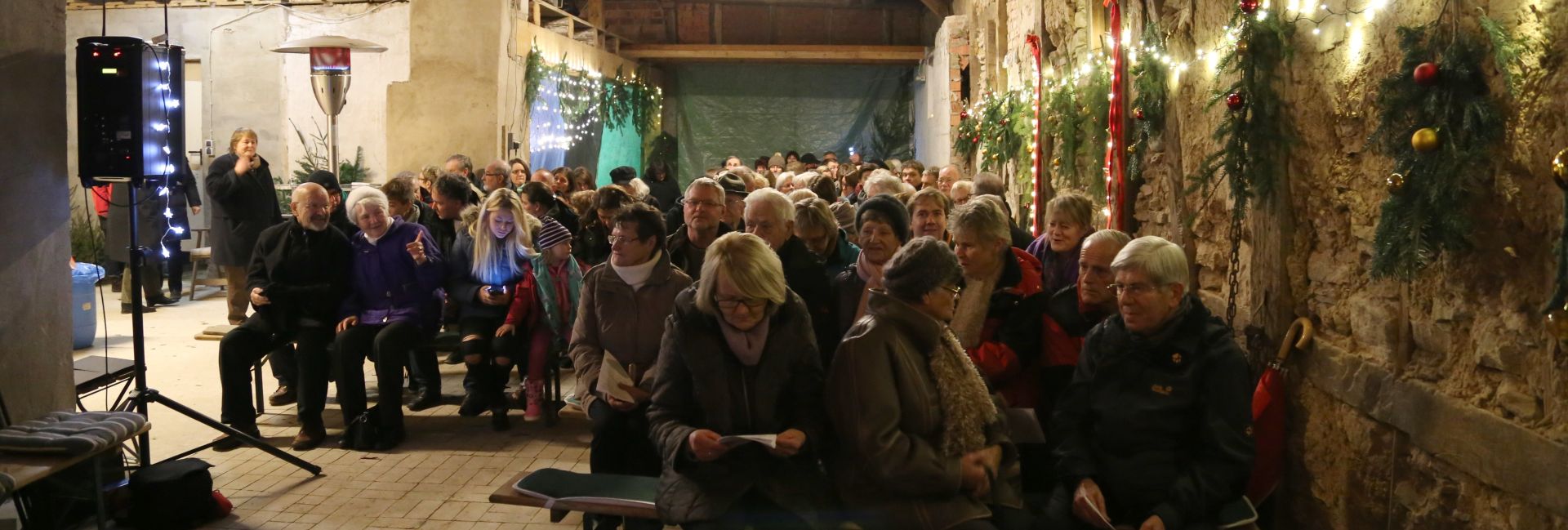 Scheunengottesdienst am 4. Advent