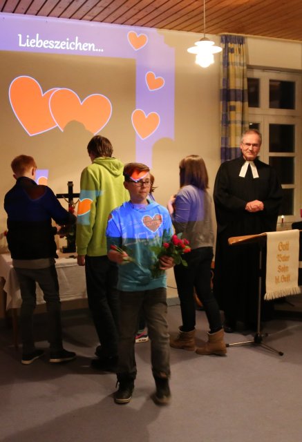 Gottesdienst am Valentinstag