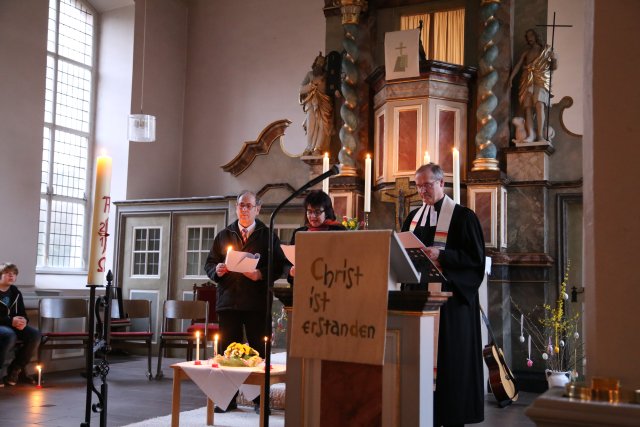 Osterfrühgottesdienst in der St. Katharinenkirche zu Duingen