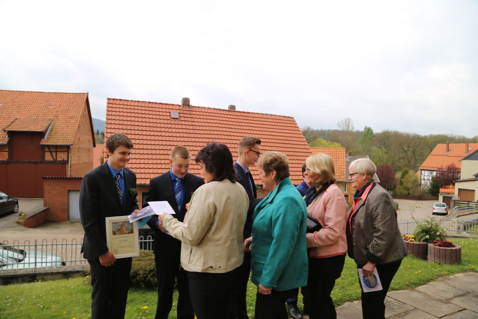 Konfirmation in der St. Franziskuskirche zu Coppengrave