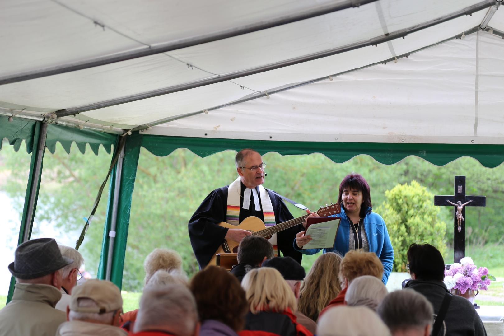 Himmelfahrtsgottesdienst am Humboldtsee