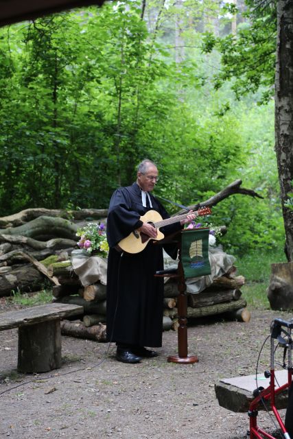 Freiluftgottesdienst an der Köhlerhütte