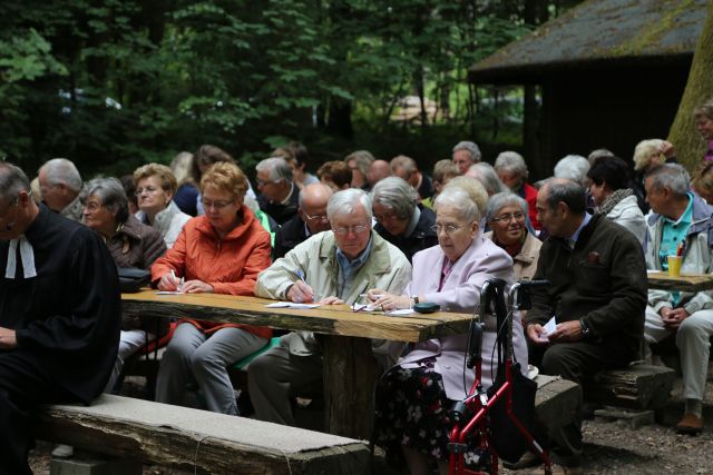 Freiluftgottesdienst an der Köhlerhütte