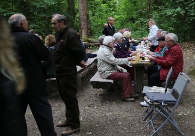 Freiluftgottesdienst an der Köhlerhütte