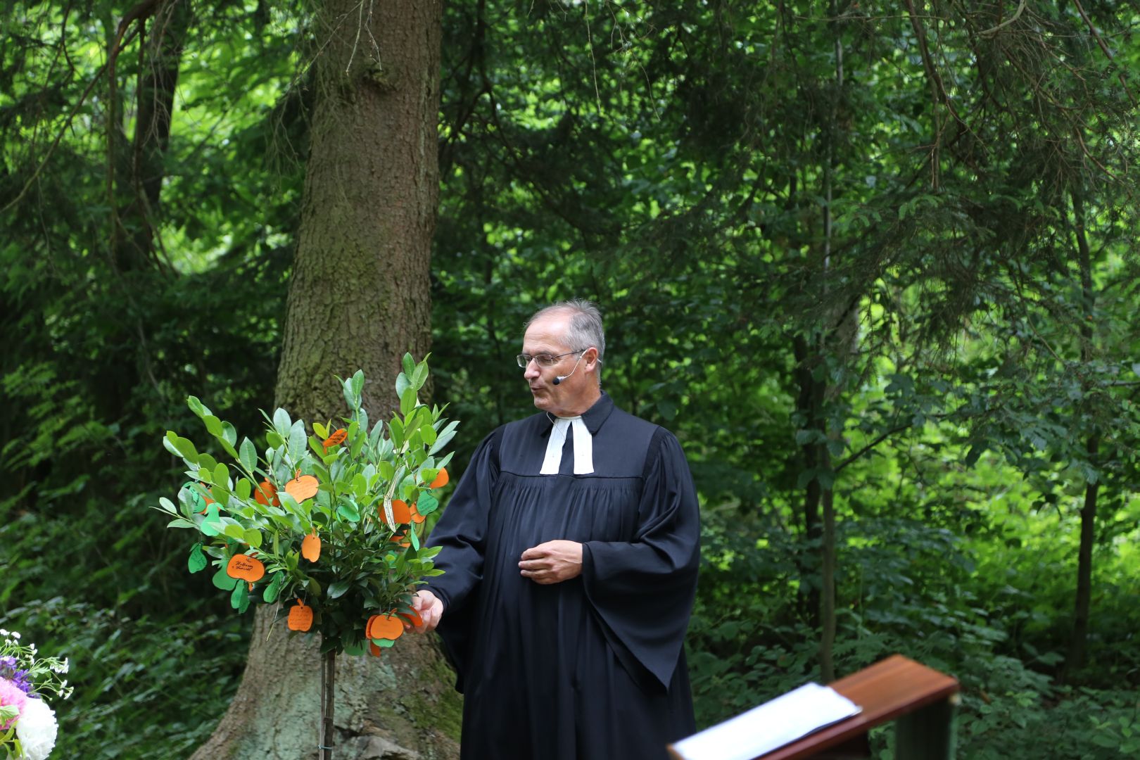 Freiluftgottesdienst an der Köhlerhütte