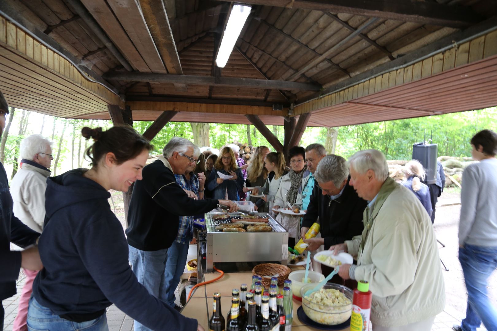 Freiluftgottesdienst an der Köhlerhütte