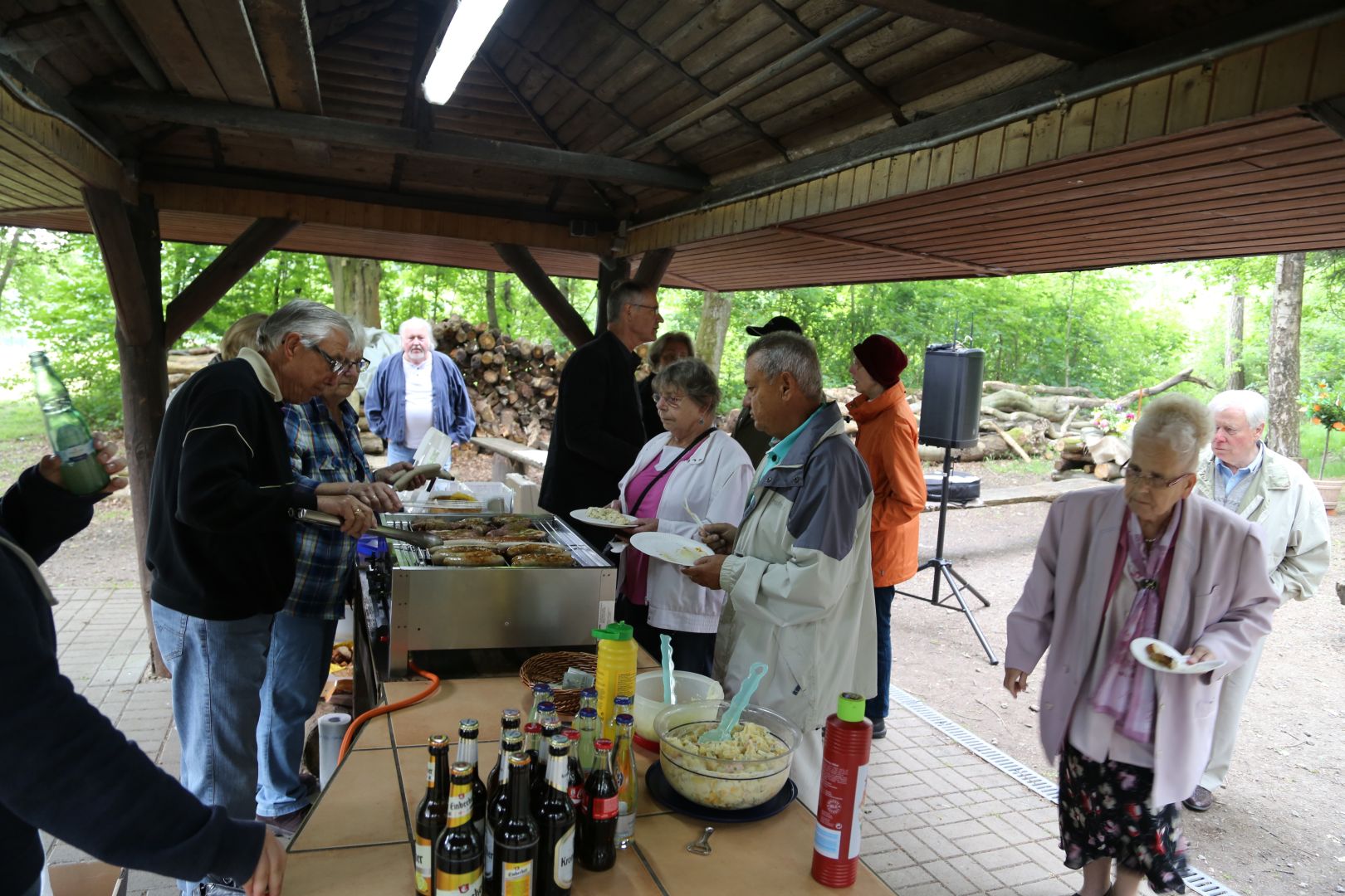 Freiluftgottesdienst an der Köhlerhütte