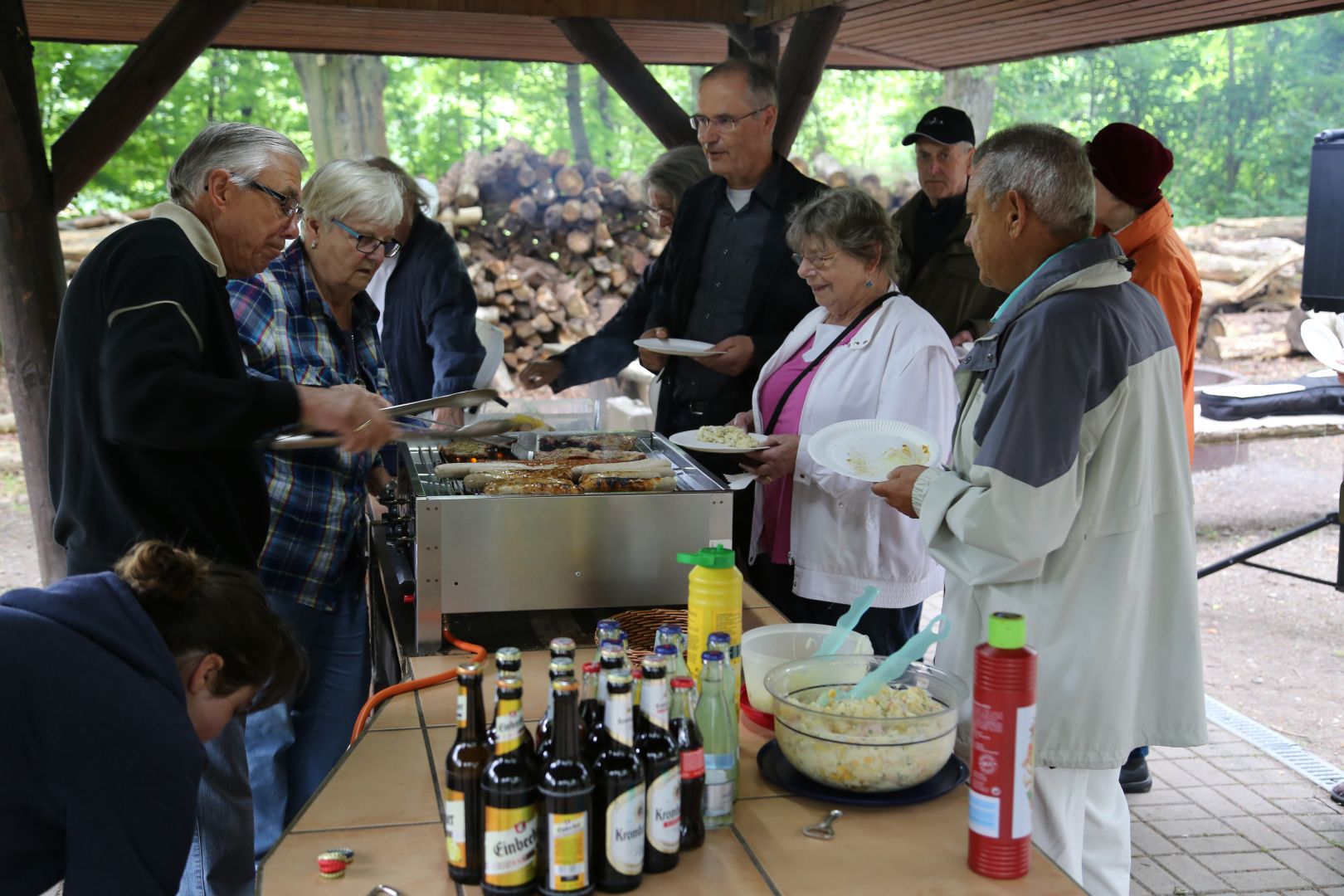 Freiluftgottesdienst an der Köhlerhütte