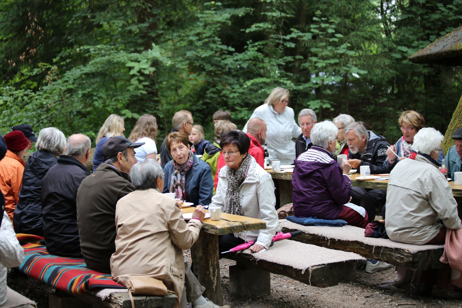 Freiluftgottesdienst an der Köhlerhütte