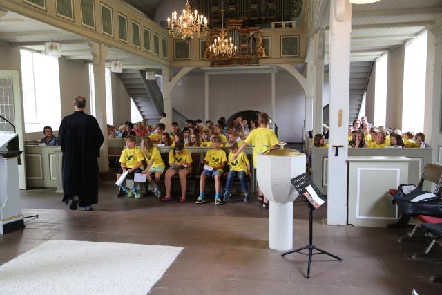 Gottesdienst zur Schulentlassung der 4, Klassen