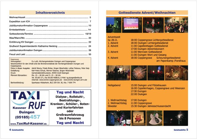 Gemeindebrief Dezember 2015 - Februar 2016