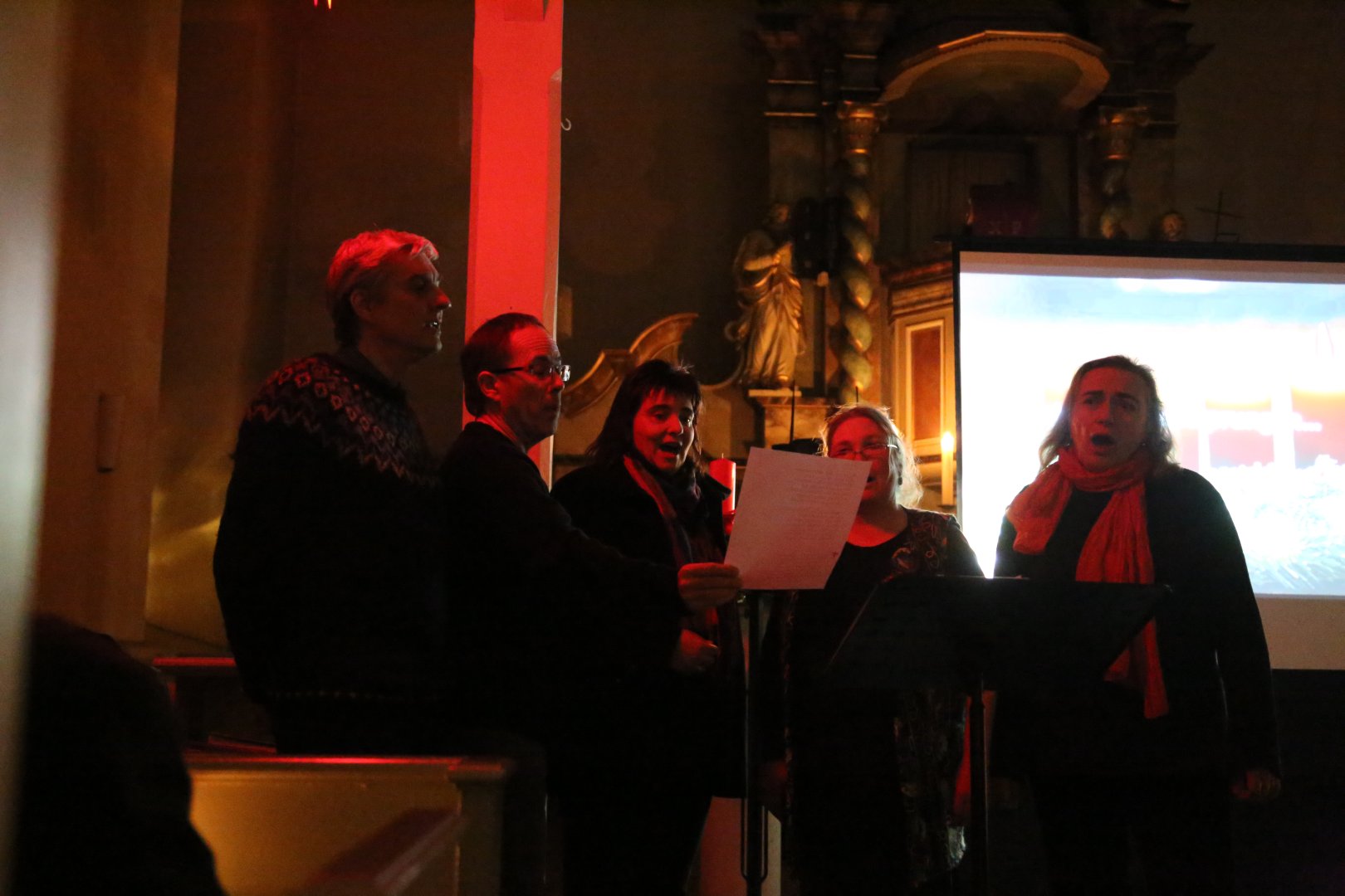 Lichtergottesdienst am 1. Advent in Duingen