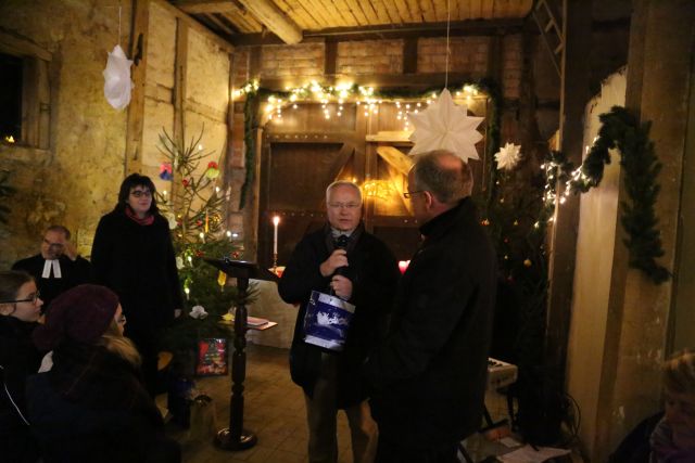 Scheunengottesdienst am 4. Advent am Forsthaus am Papenkamp