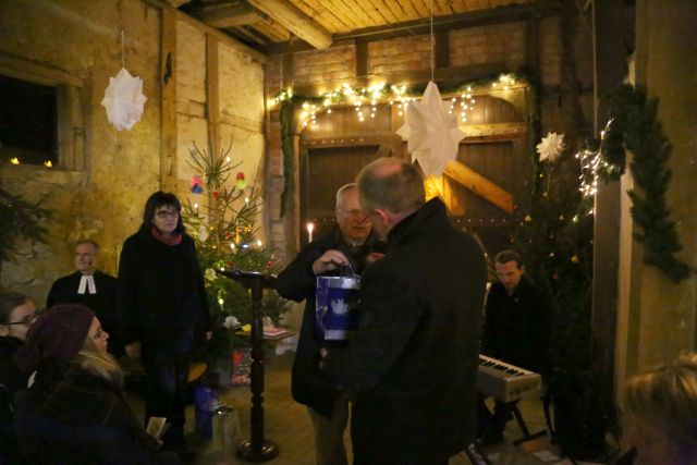 Scheunengottesdienst am 4. Advent am Forsthaus am Papenkamp