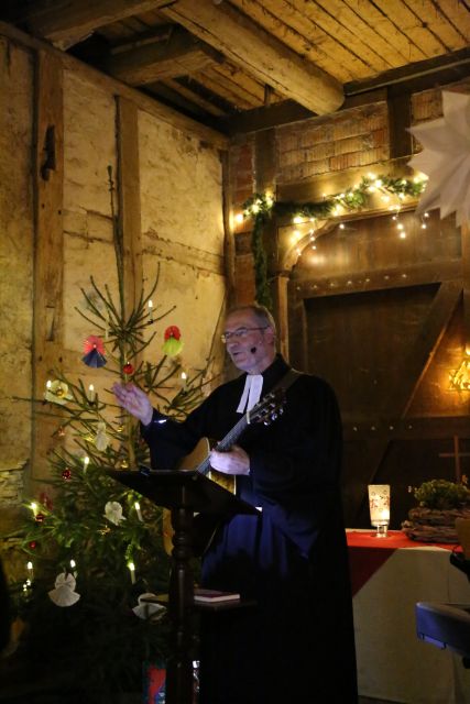 Scheunengottesdienst am 4. Advent am Forsthaus am Papenkamp