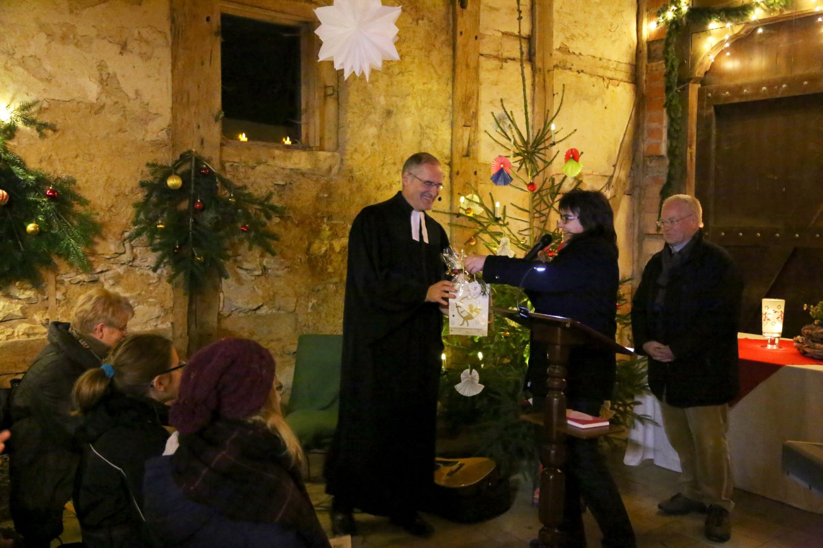 Scheunengottesdienst am 4. Advent am Forsthaus am Papenkamp