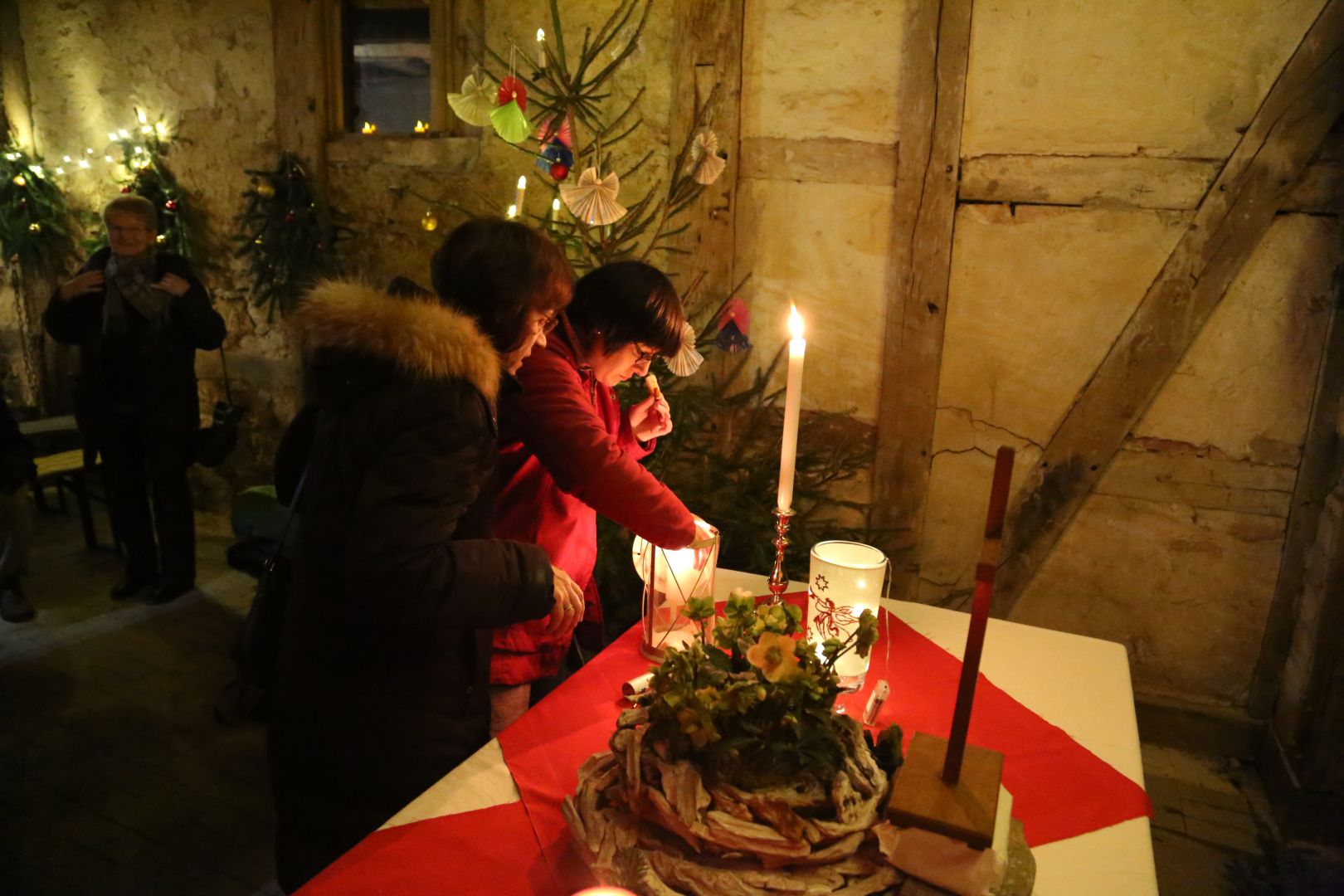 Scheunengottesdienst am 4. Advent am Forsthaus am Papenkamp