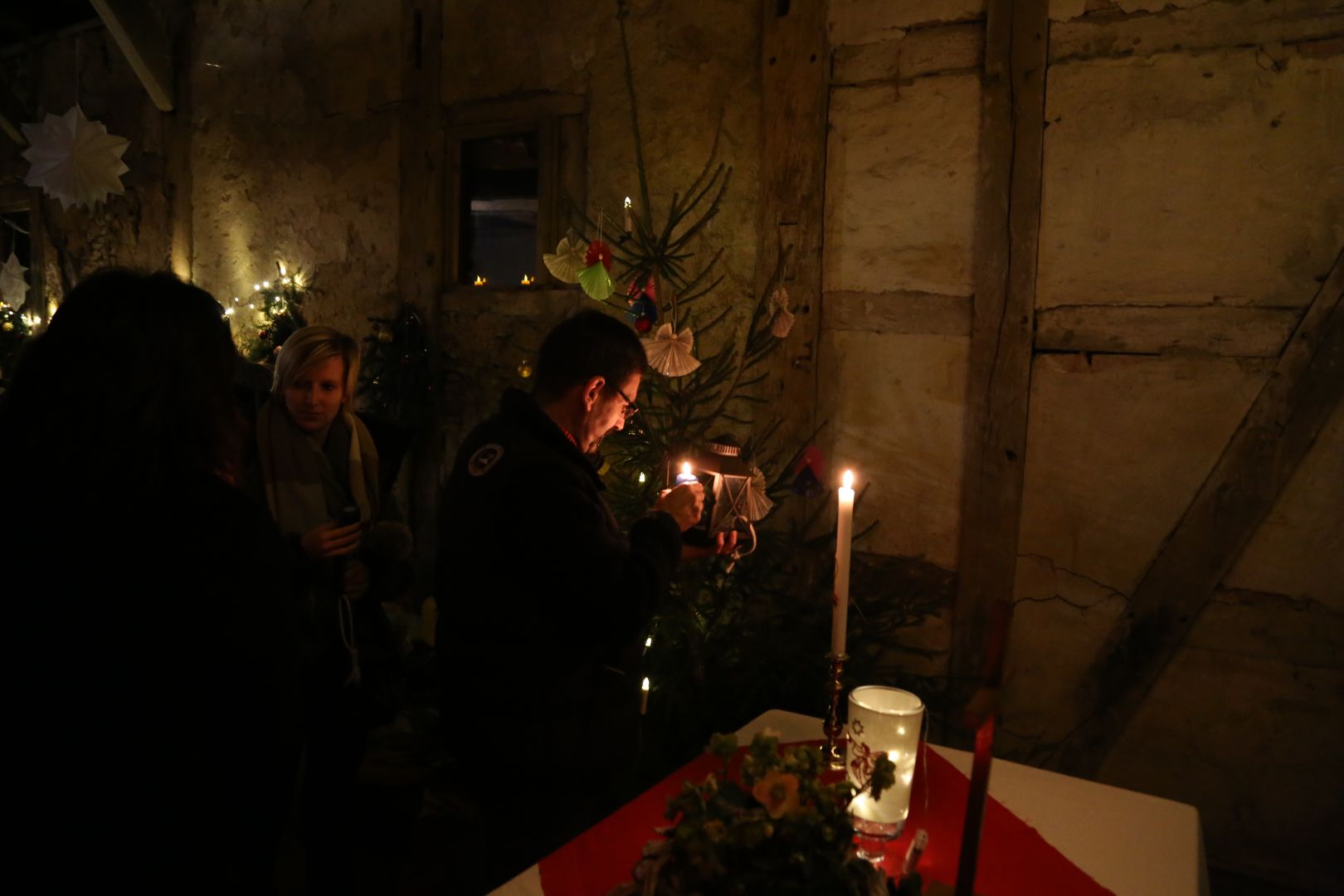 Scheunengottesdienst am 4. Advent am Forsthaus am Papenkamp