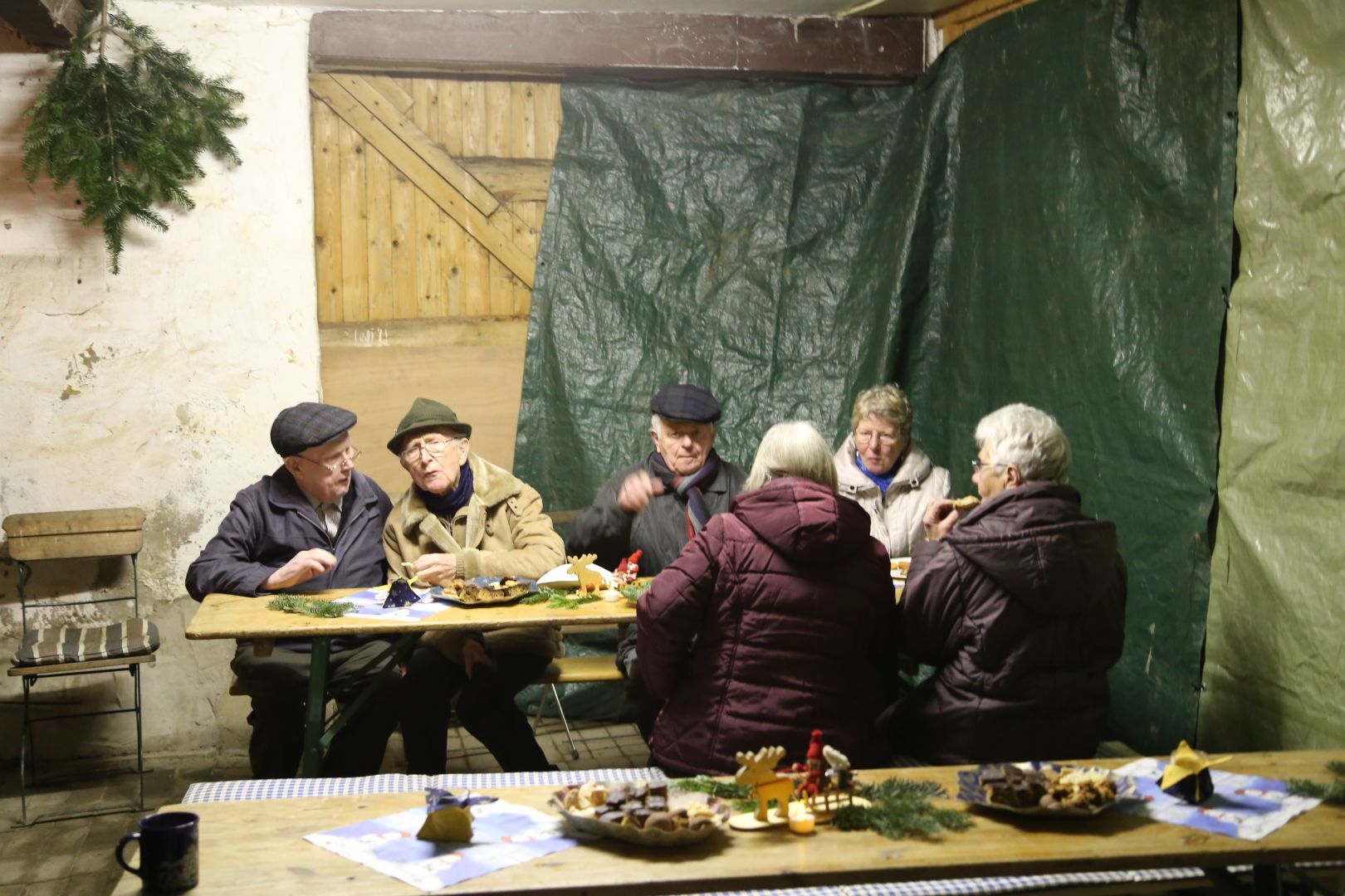 Scheunengottesdienst am 4. Advent am Forsthaus am Papenkamp