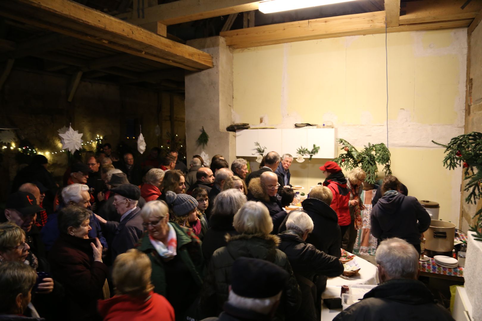 Scheunengottesdienst am 4. Advent am Forsthaus am Papenkamp