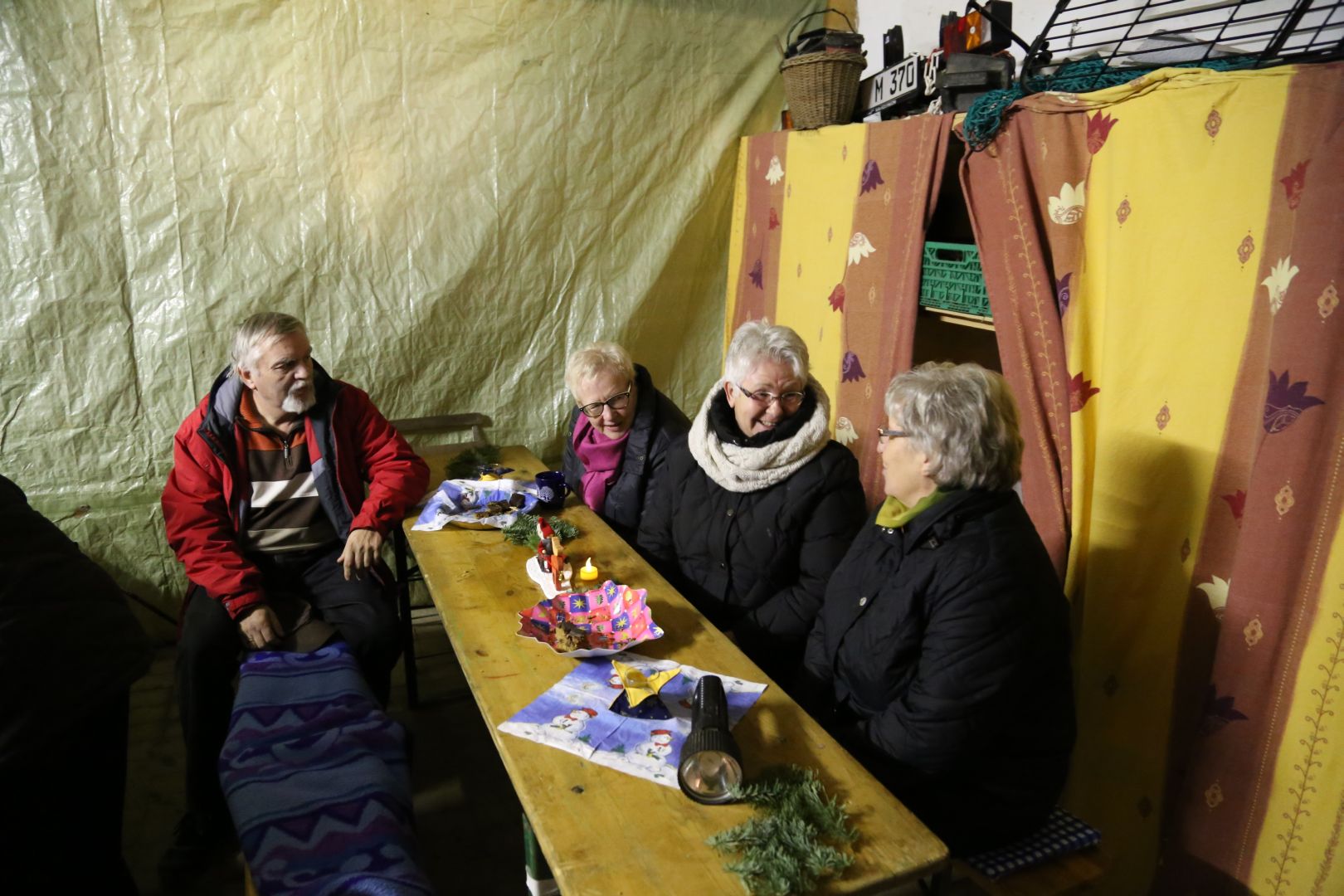 Scheunengottesdienst am 4. Advent am Forsthaus am Papenkamp