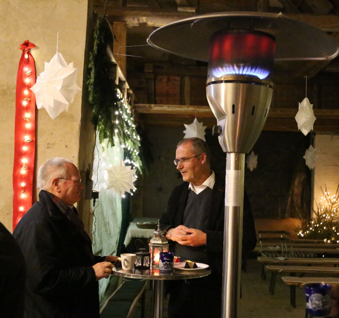 Scheunengottesdienst am 4. Advent am Forsthaus am Papenkamp