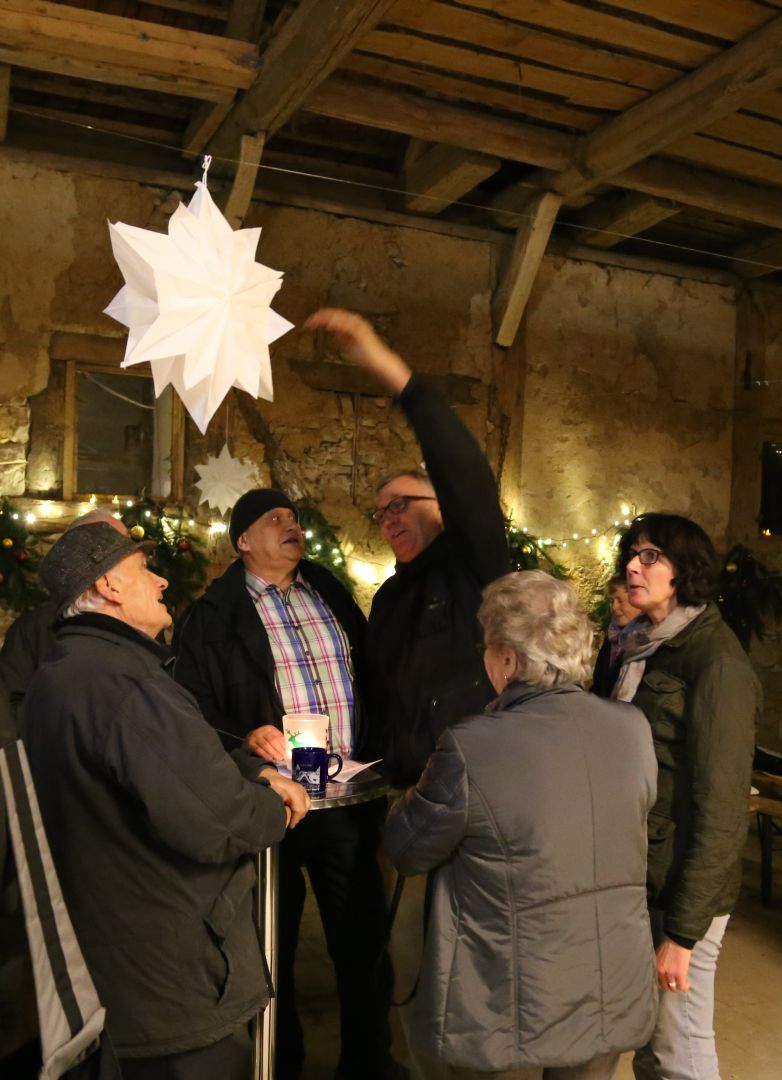 Scheunengottesdienst am 4. Advent am Forsthaus am Papenkamp