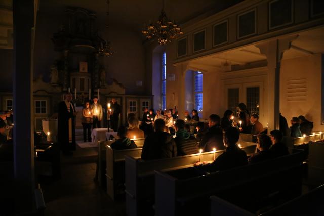 Osternacht in der Katharinenkirche