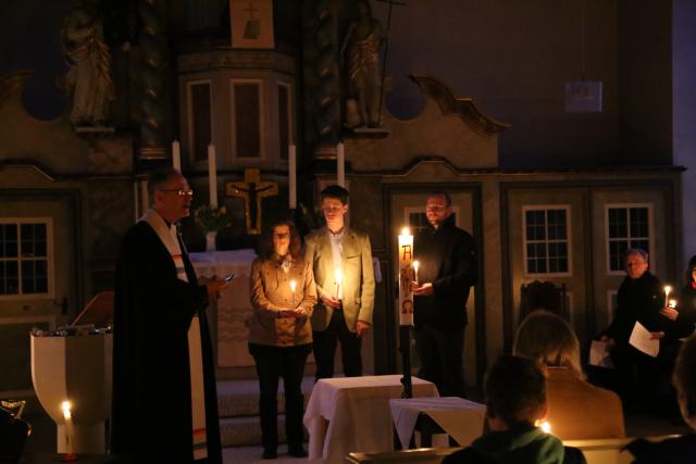 Osternacht in der Katharinenkirche