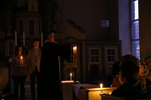 Osternacht in der Katharinenkirche