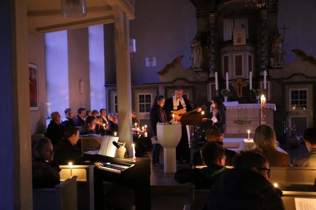 Osternacht in der Katharinenkirche