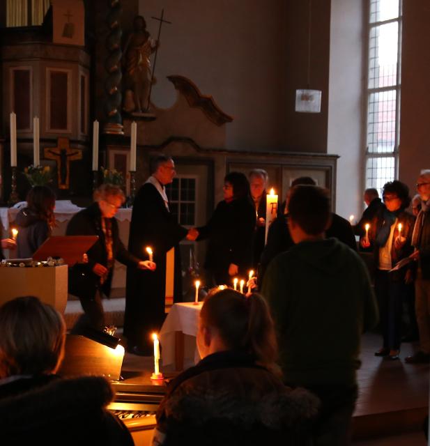 Osternacht in der Katharinenkirche