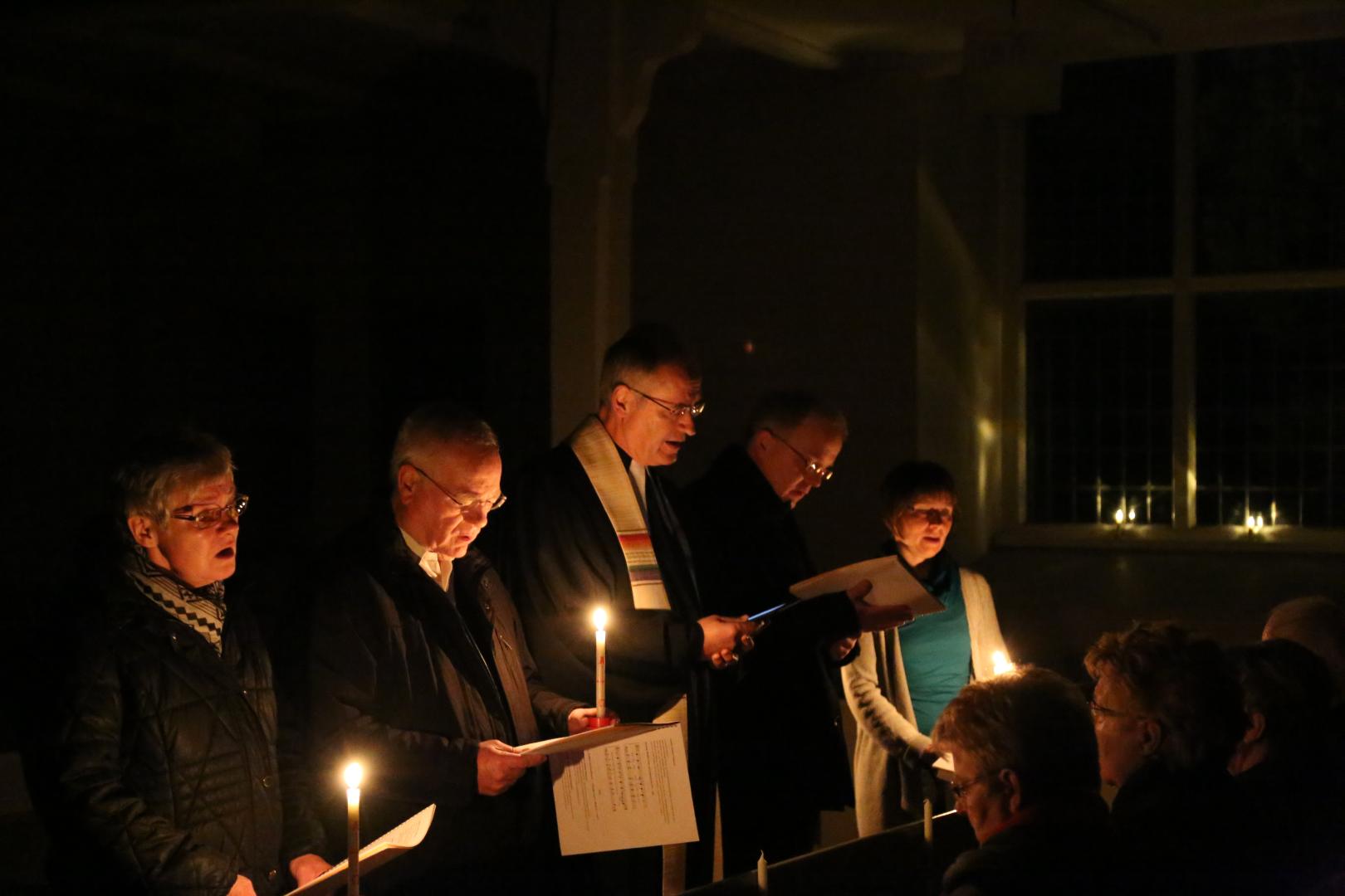 Osternacht in der Katharinenkirche