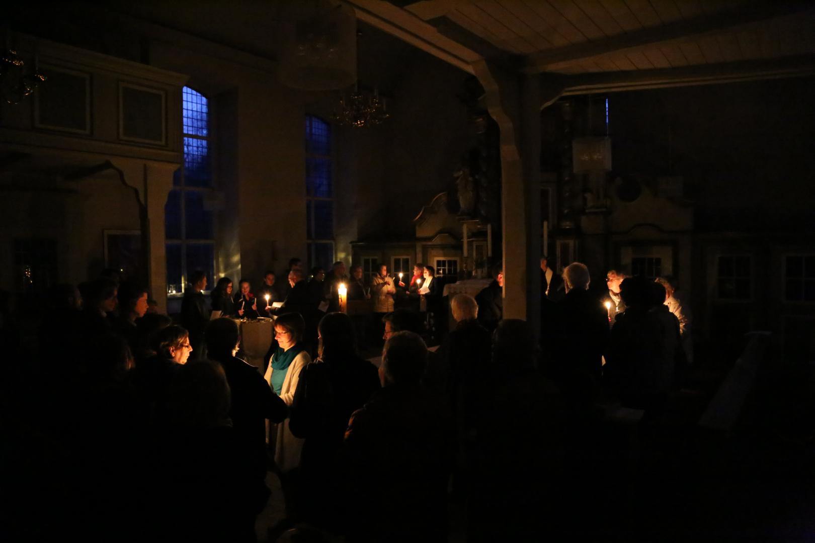 Osternacht in der Katharinenkirche