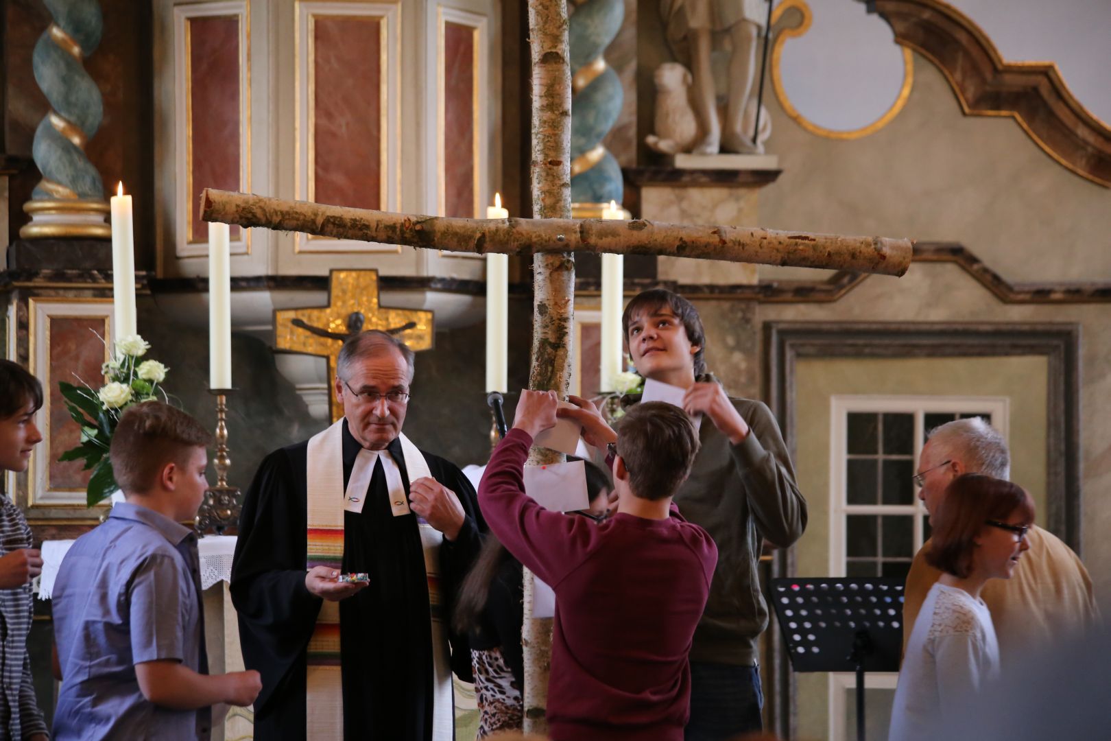 Beichtgottesdienst zur Konfirmation in der St. Katharinenkirche