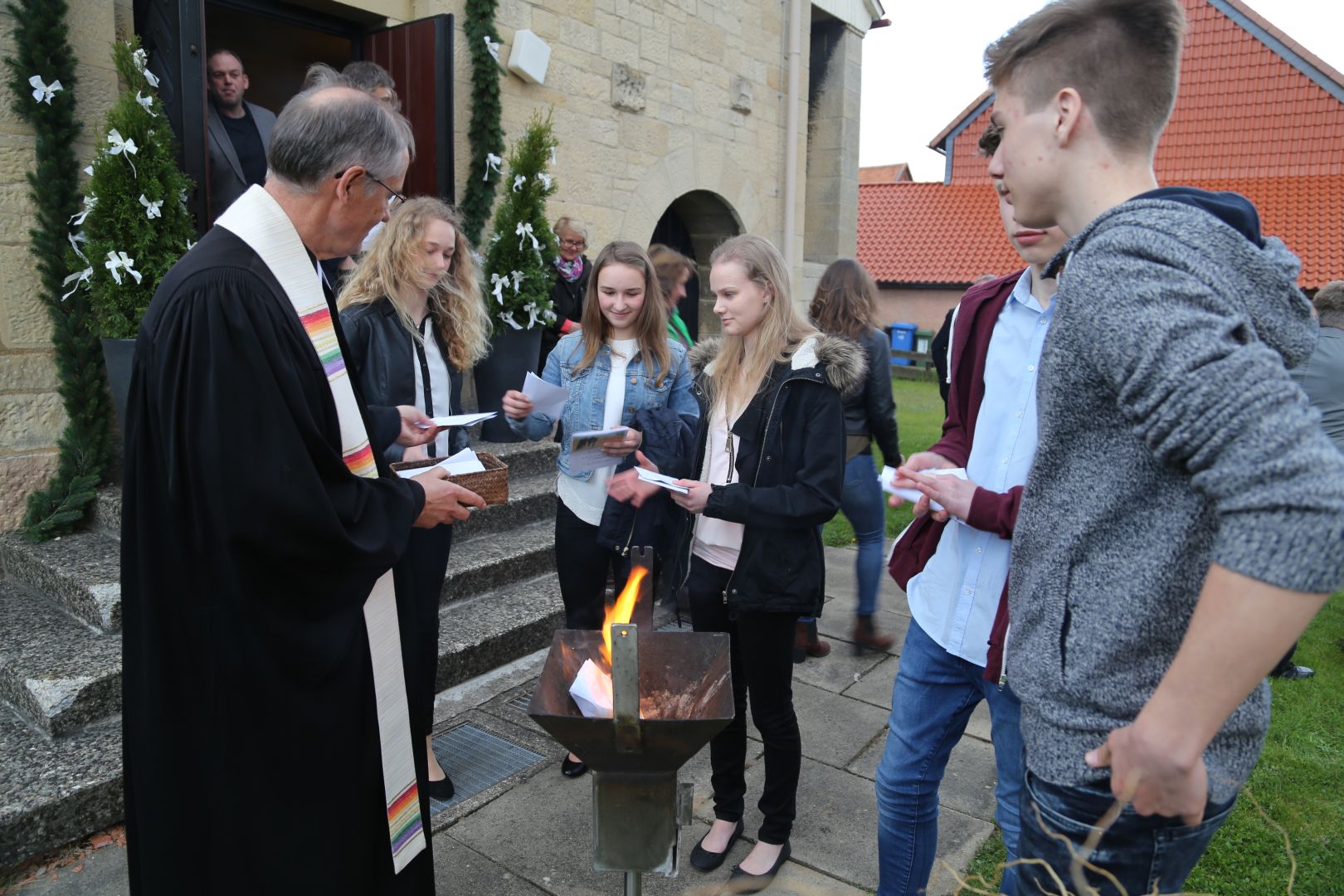 Beichtgottesdienst zur Konfirmation in der St. Franziskuskirche