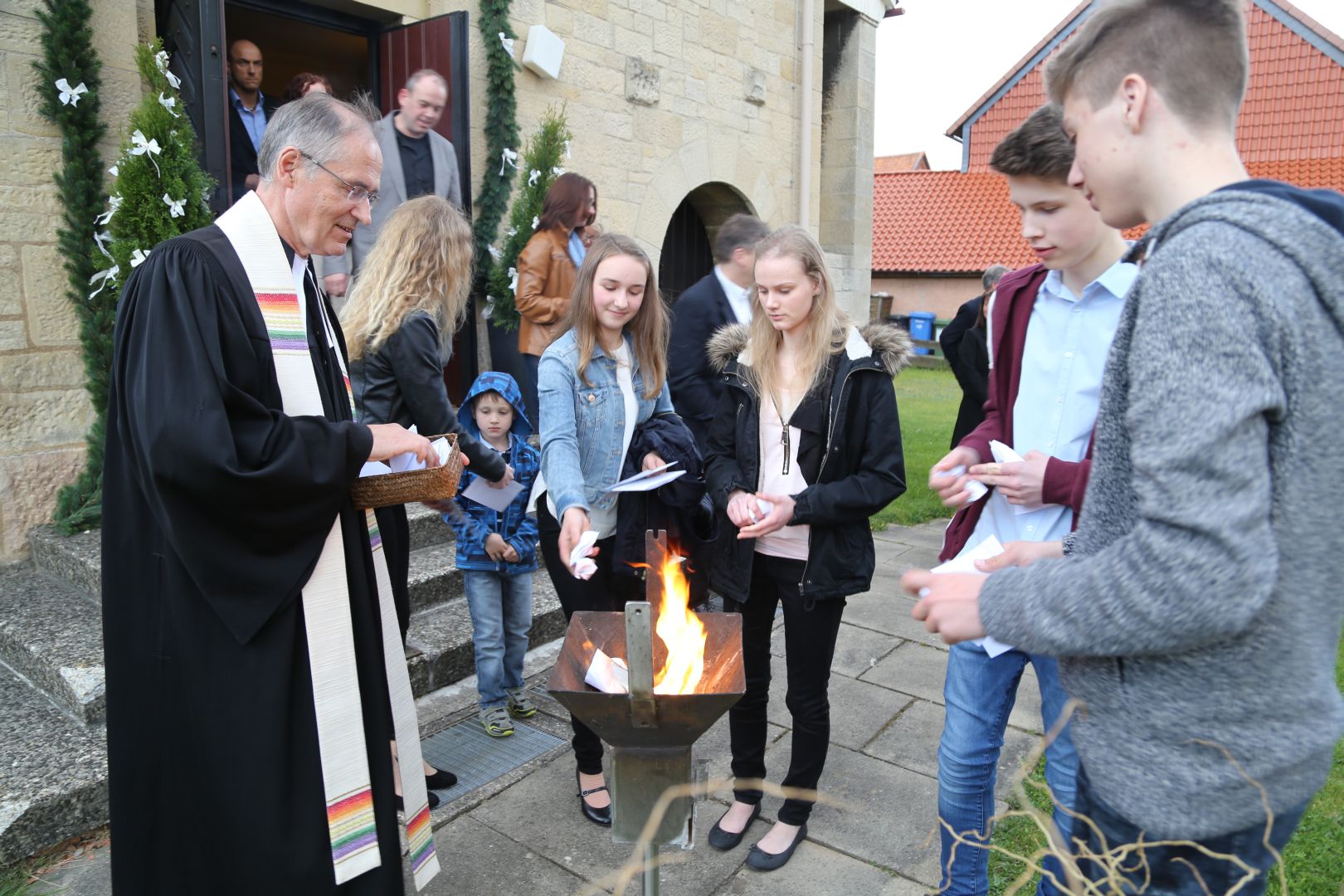 Beichtgottesdienst zur Konfirmation in der St. Franziskuskirche