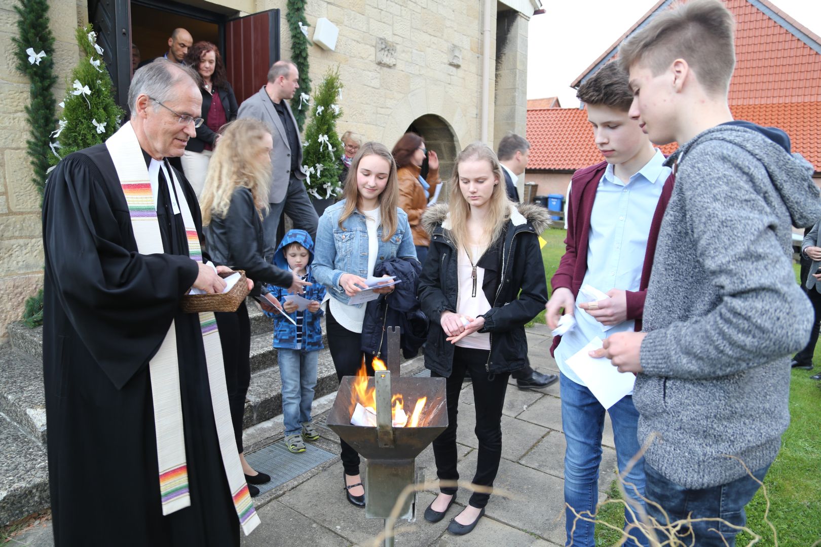 Beichtgottesdienst zur Konfirmation in der St. Franziskuskirche